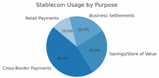 Stablecoin usage by purpose