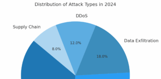Distribution of Attack Types in 2024